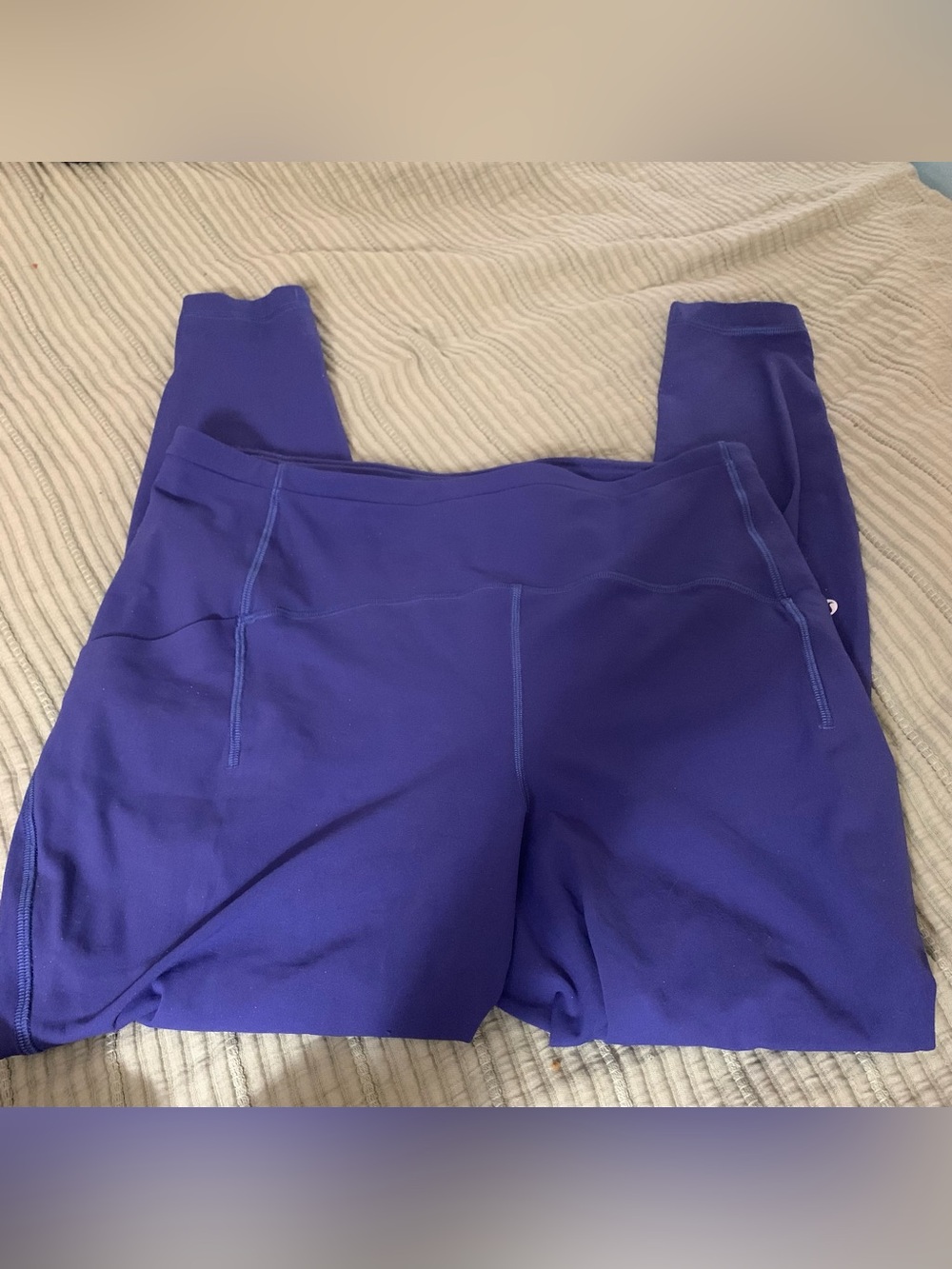 lululemon athletica Deep Blue Workout Leggings